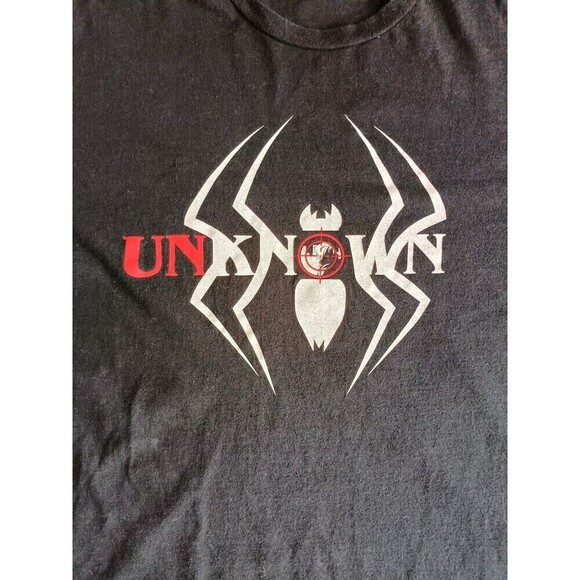 Unknown T-Shirt Men's Size 2XL Spider Graphic Short Sleeve - Picture 2 of 7